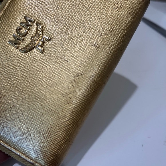 MCM GOLD KEY HOLDER WALLET - Picture 3 of 16